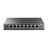 Miniatura 2 de SWITCH GESTIONABLE REVERSE POE TP-LINK RP108GE 7ENTRADAS POE Y 1SALIDA POE GIGABIT 1PUERTO DE SALIDA CC CONMUTABLE A 5V Y 12V