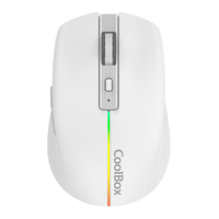 Miniatura 1 de RATON COOLBOX W01 1.600DPI INALAMBRICO BLANCO