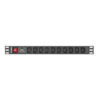 Miniatura 4 de REGLETA LANBERG 1U 10A RACK 19