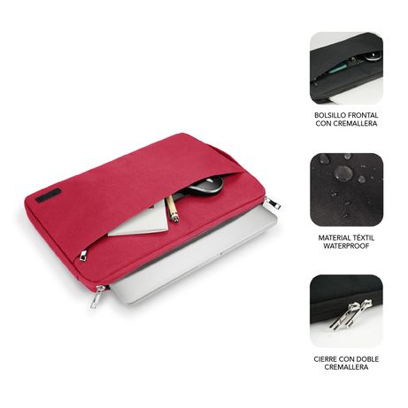 MALETIN PORTATIL 15,6´´ SUBBLIM RED - Imagen 4 de 5 MALETIN PORTATIL 15,6´´ SUBBLIM RED - Imagen 4 de 5
