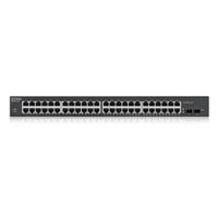 Miniatura 2 de Zyxel GS1900-48HP v2  48-puertos GbE L2 Smart Switch  170 Watt  montaje en rack. Soporta IPv6  VLAN. No gestionable via