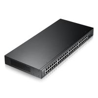 Miniatura 6 de Zyxel GS1900-48HP v2  48-puertos GbE L2 Smart Switch  170 Watt  montaje en rack. Soporta IPv6  VLAN. No gestionable via