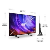 Miniatura 10 de TV SAMSUNG 48" 4K UHD, OLED (PIXEL AUTOILUMINADO), 50???120 HZ VRR, HDR10+, NQ4 AI PROCESSOR GEN2, OLED HDR, NEGROS PUROS, 100% COLOR VOLUME, 4K
