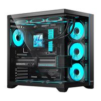 Miniatura 2 de Caja HIDITEC  H3 PRO RGB Negro, Transparente