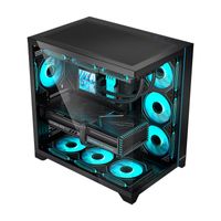 Miniatura 3 de Caja HIDITEC  H3 PRO RGB Negro, Transparente