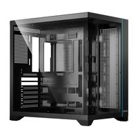 Miniatura 4 de Caja HIDITEC  H3 PRO RGB Negro, Transparente