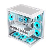 Miniatura 3 de Caja HIDITEC  H3 PRO RGB Transparente, Blanco