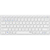 Miniatura 2 de TECLADO RAPOO WIRELESS Y BLUETOOTH E9600M 2.4GHz BT 3.0 5.0 DISE??O ULTRAFINO COMPACTO BATERIA GRIS