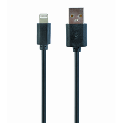 CABLE USB GEMBIRD USB 2.0 A LIGHTNING 1M NEGRO