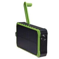 Miniatura 2 de POWEBANK DENVER SOLAR DE 10000MAH CON MANIVELA MANUAL