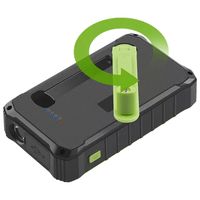 Miniatura 4 de POWEBANK DENVER SOLAR DE 10000MAH CON MANIVELA MANUAL