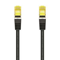 Miniatura 4 de AISENS Cable De Red Latiguillo RJ45 LSZH Cat.7 600 MHz S/FTP PIMF AWG26, Negro, 0.5 m