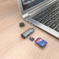 Miniatura 7 de LECTOR TARJETAS AISENS SD MICRO SD MMC RS-MMC MMC MICRO USBC GRIS