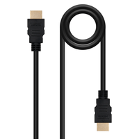 Miniatura 1 de CABLE NANO CABLE HDMI A/M - HDMI A/M V1.4 1M ALTA VELOCIDAD NEGRO