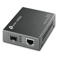 Miniatura 2 de CONVERTIDOR FIBRA TP-LINK MC420L OMADA RJ45 10Gb A RANURA SFP+ GIGA MiniGBIC MONTAJE EN CHASIS