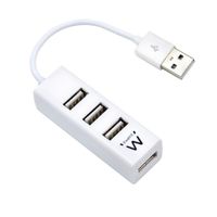 Miniatura 2 de EWENT EW1122 MINI-HUB USB 4 PUERTOS BLANCO