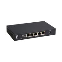 Miniatura 2 de SWITCH NO GESTIONABLE LEVEL ONE GEU-0525 5P  2.5GbE CARCASA METAL NO RACK