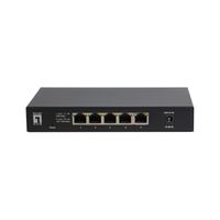 Miniatura 3 de SWITCH NO GESTIONABLE LEVEL ONE GEU-0525 5P  2.5GbE CARCASA METAL NO RACK