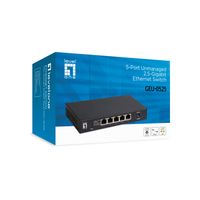 Miniatura 7 de SWITCH NO GESTIONABLE LEVEL ONE GEU-0525 5P  2.5GbE CARCASA METAL NO RACK