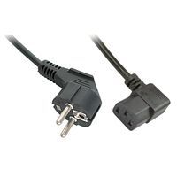 Miniatura 2 de 2M ANGLED SCHUKO TO C13 MAINS CABLE