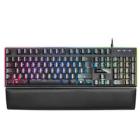 Miniatura 1 de Mars Gaming MK320ES Tecl Full RGB H-Mec Reposamuñ