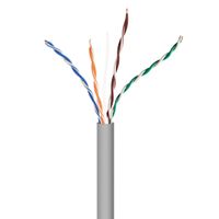 Miniatura 2 de CABLE RED GEMBIRD UTP CAT5E BOBINA 305M GRIS