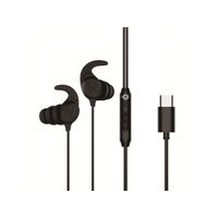 Miniatura 2 de AURICULAR INTRAUDITIVO USB-C CONCEPTRONIC BRENDAN05B 1.2m MICROFONO CONTROLES COLOR NEGRO
