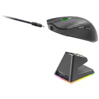 Miniatura 8 de MOUSE MARS GAMING WIRELESS Y BLUETOOTH MMW-ELITE TRI-MODE 2.4GHZ BT 5.4 6 BOTONES 20000 DPI NEGRO