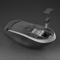 Miniatura 10 de MOUSE MARS GAMING WIRELESS Y BLUETOOTH MMW-ELITE TRI-MODE 2.4GHZ BT 5.4 6 BOTONES 20000 DPI NEGRO
