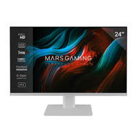 Miniatura 1 de MONITOR 24" DISPLAYPORT HDMI VGA MARS GAMING MV24 IPS FHD 120Hz 1MS 250cd/m² VESA 100x100 BLANCO