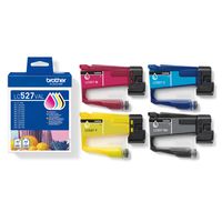 Miniatura 4 de BROTHER Pack de 4 cartuchos de tinta negro, cian, magenta y amarillo LC527VAL