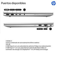 Miniatura 5 de PORTATIL HP PROBOOK 4 G11 U7-255U 16GB 512GB 14" W11P