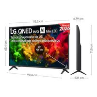 Miniatura 4 de Televisor LG 50" QNED evo AI MiniLED 50QNED81B6C QNED 4K Ultra HD