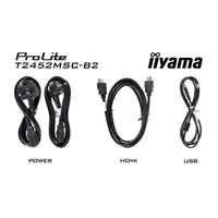 Miniatura 17 de Monitor Táctil IIYAMA ProLite T2452MSC-B2 24" IPS Full HD HDMI Altavoces