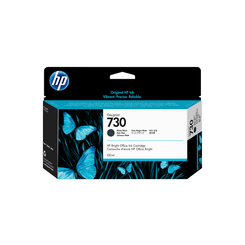 HP 730 TINTA MATE BLACK 130ML (P2V64A)