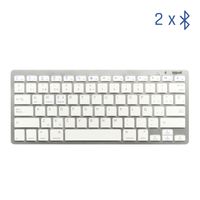 Miniatura 2 de iggual Teclado Bluetooth Slim TKL-BT plata