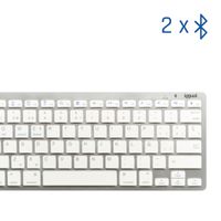 Miniatura 4 de iggual Teclado Bluetooth Slim TKL-BT plata