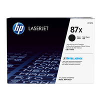 TONER CARTRIDGE 87X BLACK