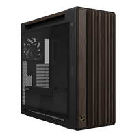 Miniatura 1 de Asus  ProArt PA602 Wood Edition Modern Black - Tempered Glass Panel  Negro, Madera