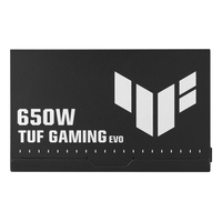 Miniatura 1 de Fuente Alimentación 650W Asus  TUF-GAMING-650B-EVO 80 PLUS Bronze Fully-Modular Negro