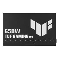 Miniatura 2 de Fuente Alimentación 650W Asus  TUF-GAMING-650B-EVO 80 PLUS Bronze Fully-Modular Negro