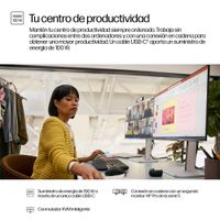 Miniatura 7 de HP Monitor de videoconferencia FHD USB-C HP Pro de la serie 5 de 23,8 pulgadas: 524pm  Series 5 Pro 23.8" LCD IPS Full HD HDMI Altavoces