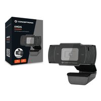 Miniatura 2 de WEBCAM FHD CONCEPTRONIC AMDIS 720P USB   3.6MM 30 FPS ANGULO VISION 68Âº MICROFONO INTEGRADO