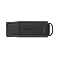 Miniatura 2 de KINGSTON 64GB PORTABLE USB 3.2 GEN 1 DATATRAVELER EXODIA BLACK