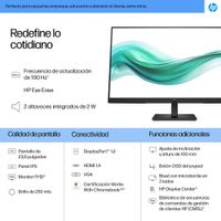 Miniatura 4 de HP Monitor FHD HP de la serie 3 Pro de 23,8 pulgadas: 324ph  Series 3 Pro 23.8" LCD IPS Full HD HDMI VGA Altavoces