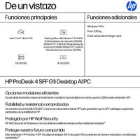 Miniatura 4 de DESKTOP PC HP BUSINESS PRODESK 4 G1I - INTEL CORE ULTRA 5 235 - VPRO TECHNOLOGY - 16 GB - 512 GB SSD - SMALL FORM FACTOR - JACK BLACK - INTEL Q87