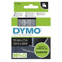 Miniatura 3 de D1 - CINTAS DYMO 12MMX7M BLANC/TRAN