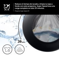 Miniatura 9 de LAVADORA CARGA FRONTAL SAMSUNG WD90HG5U34BXEC 10 KG 1400 RPM D NEGRA