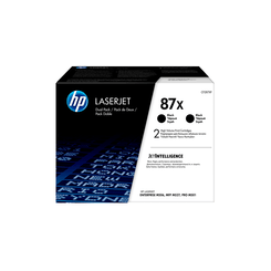 TONER CARTRIDGE 87X BLACK DUAL PA CK