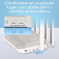 Miniatura 4 de Keenetic Hero 5G Router Wifi6 Mesh 4xG 1x2.5G 2SIM